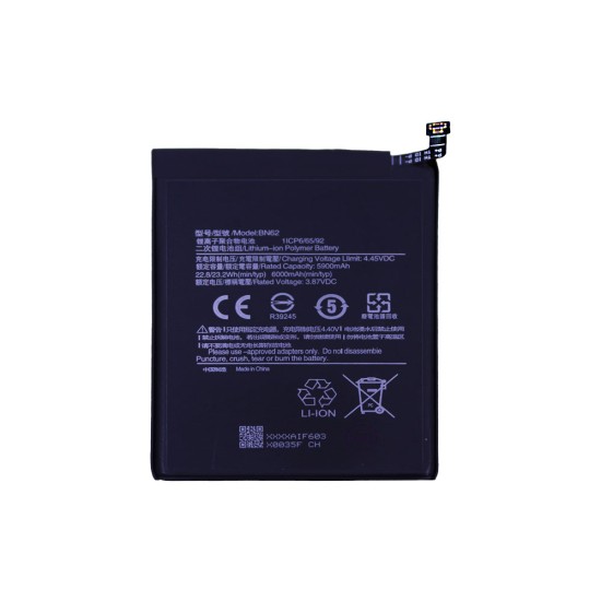 Batería BN62 para Xiaomi Redmi 9T/Note 9 4G/Poco M3 6000mAh